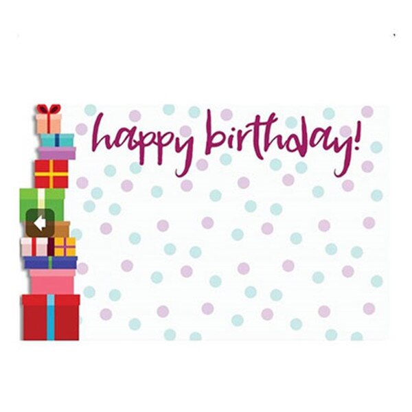 Happy Birthday Stack Of Gifts Card | Hofland
